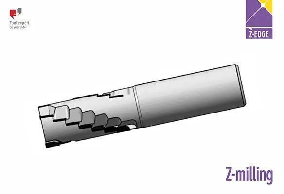 Dao phay PCD ME38 loại lưỡi răng ngô (trục thẳng)