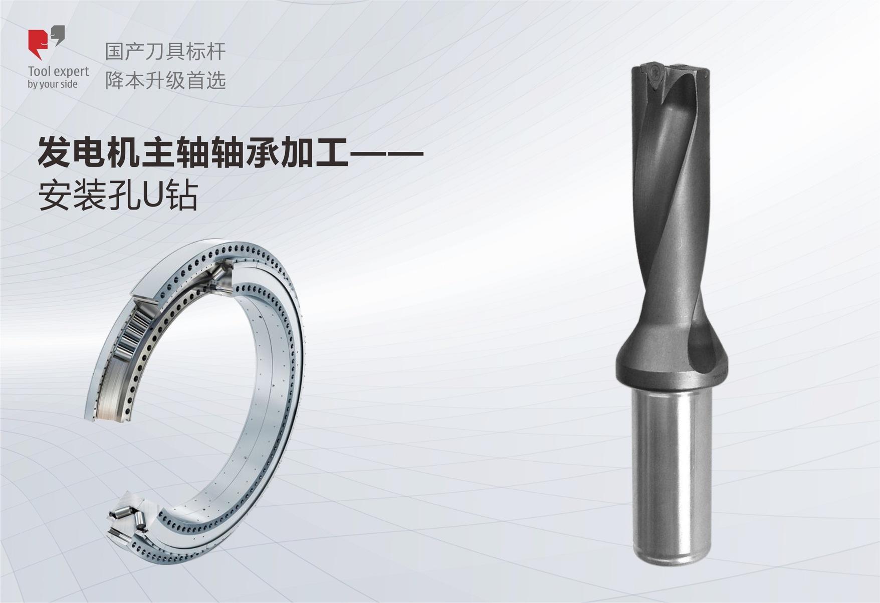 Bạc trục máy phát điện - Lỗ khoan U cho việc lắp đặt